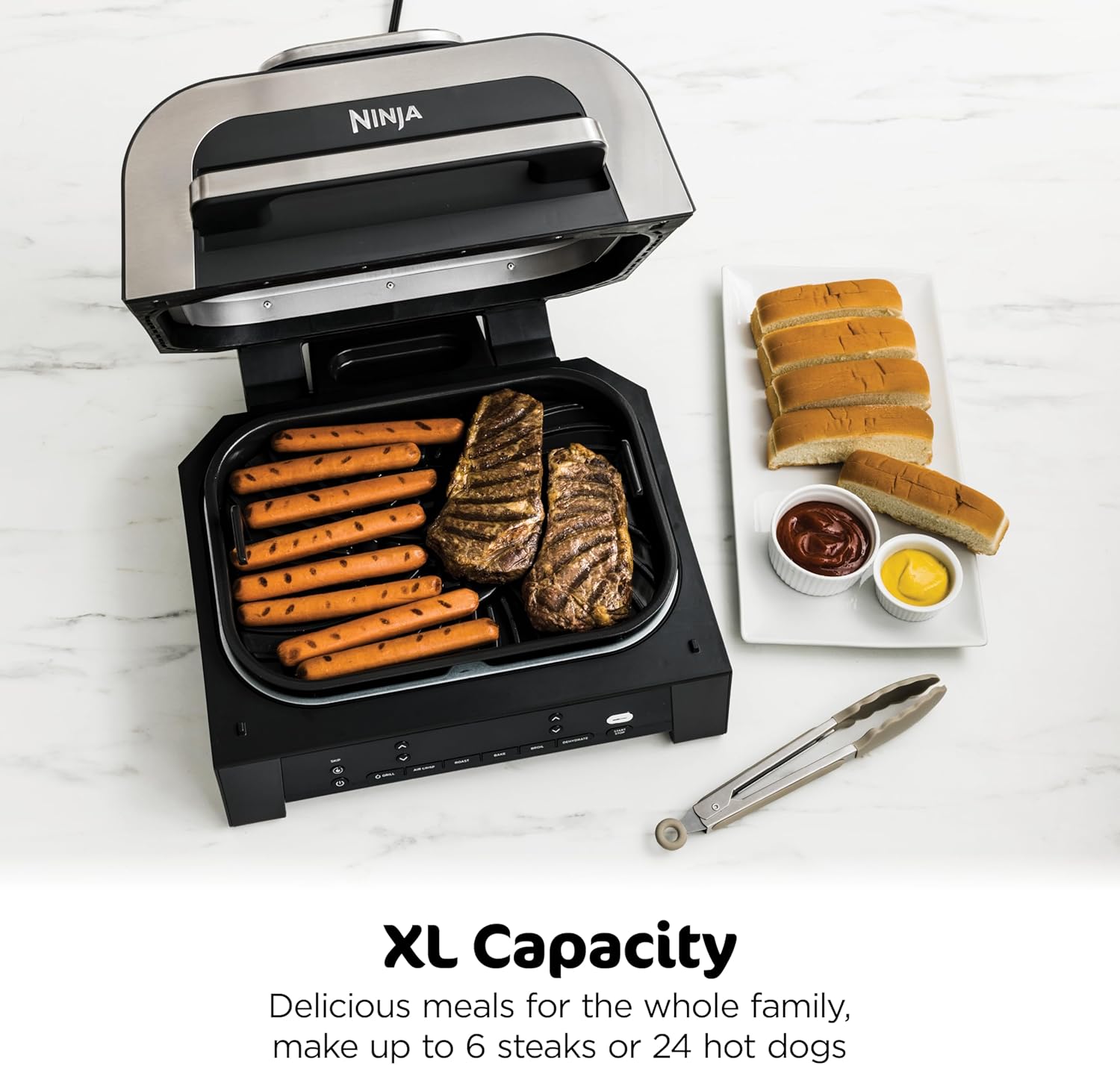 Ninja DG551 Foodi Smart XL 6-in-1 Indoor Grill