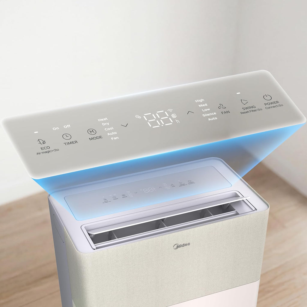 Midea PortaSplit-E Mobile Klimaanlage,Kühlen A++/Heizen A+, 12000 BTU 3,5kW,Mini-Split-Klimaanlage