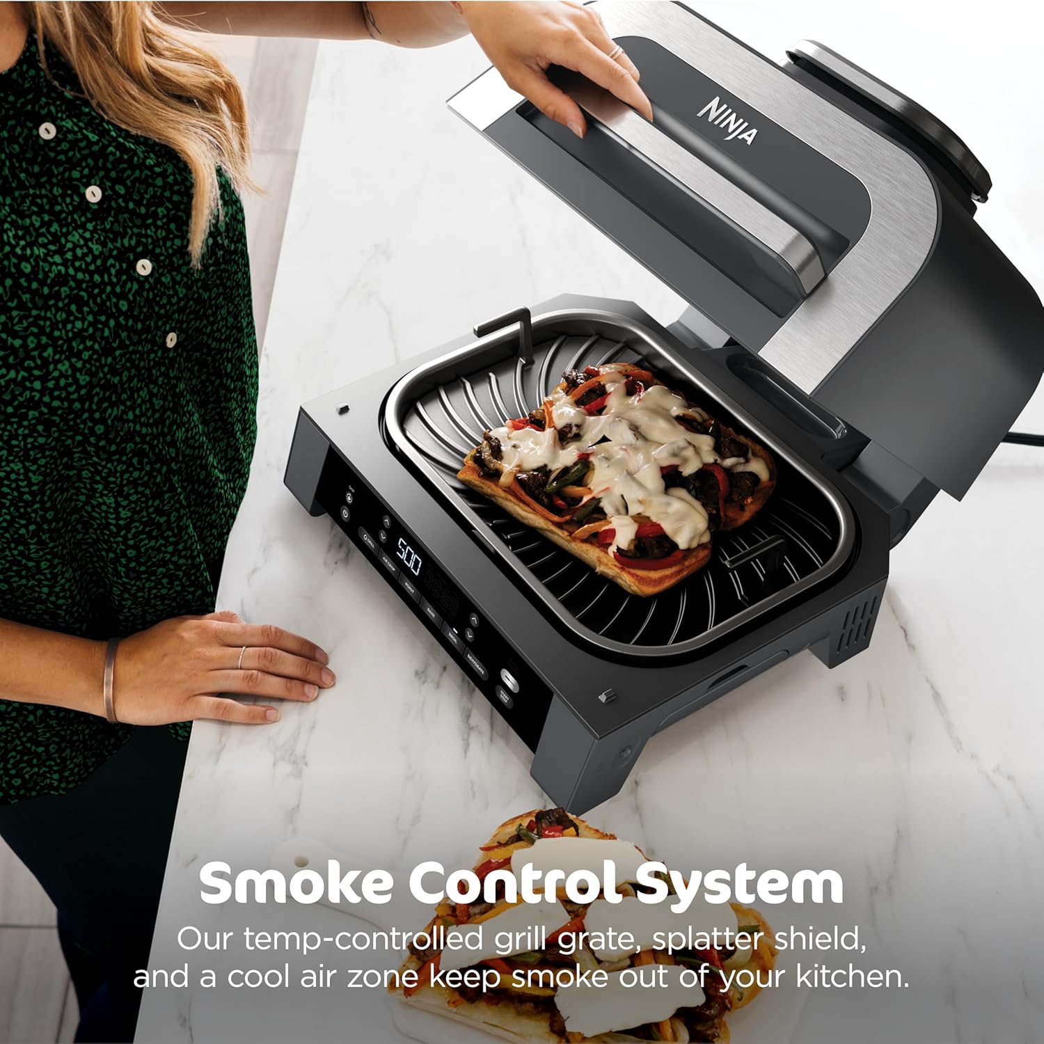 Ninja DG551 Foodi Smart XL 6-in-1 Indoor Grill