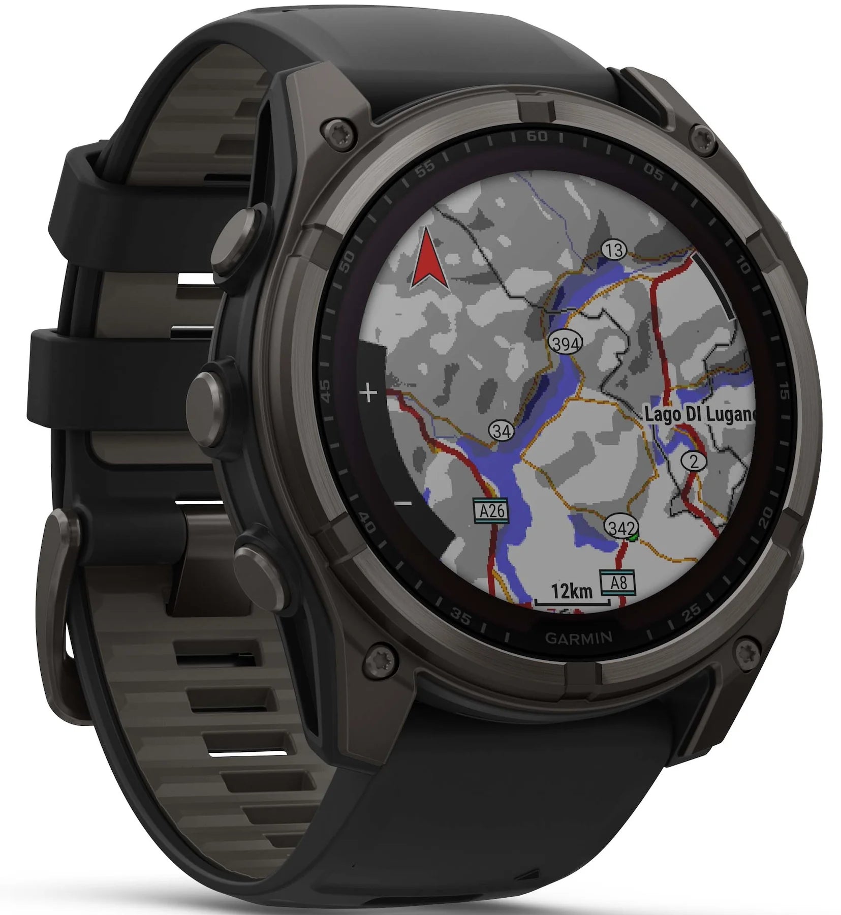 Garmin Fenix 8 51mm Sapphire Solar Carbon Grey DLC Titanium